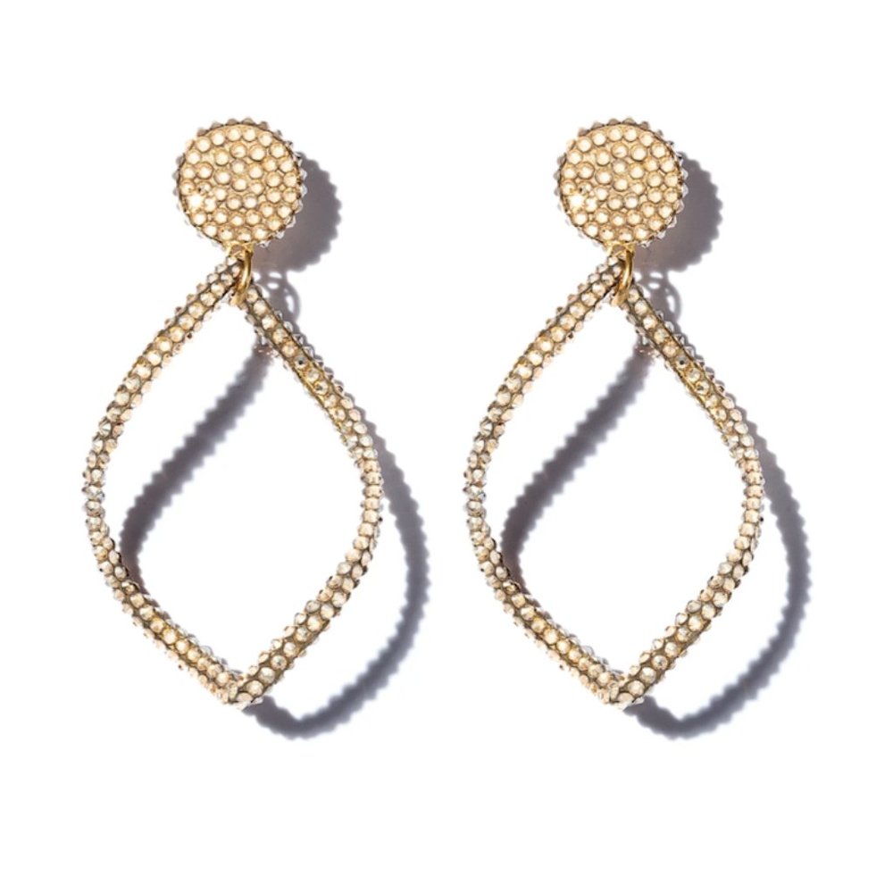 Roni Blanshay Gold Spirale Earrings